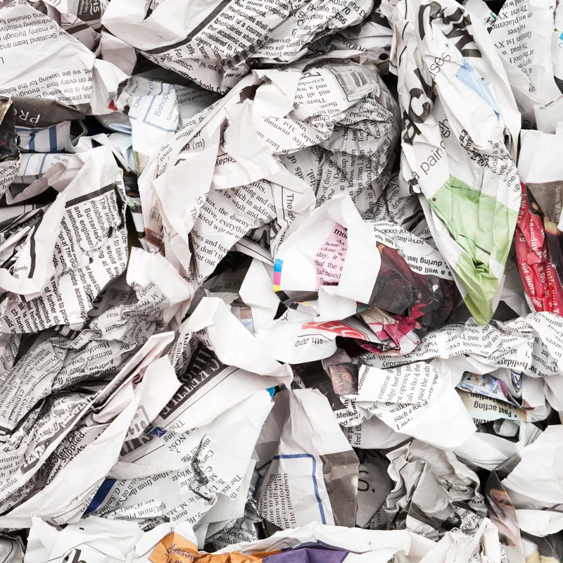 Zeitungen ungepresst